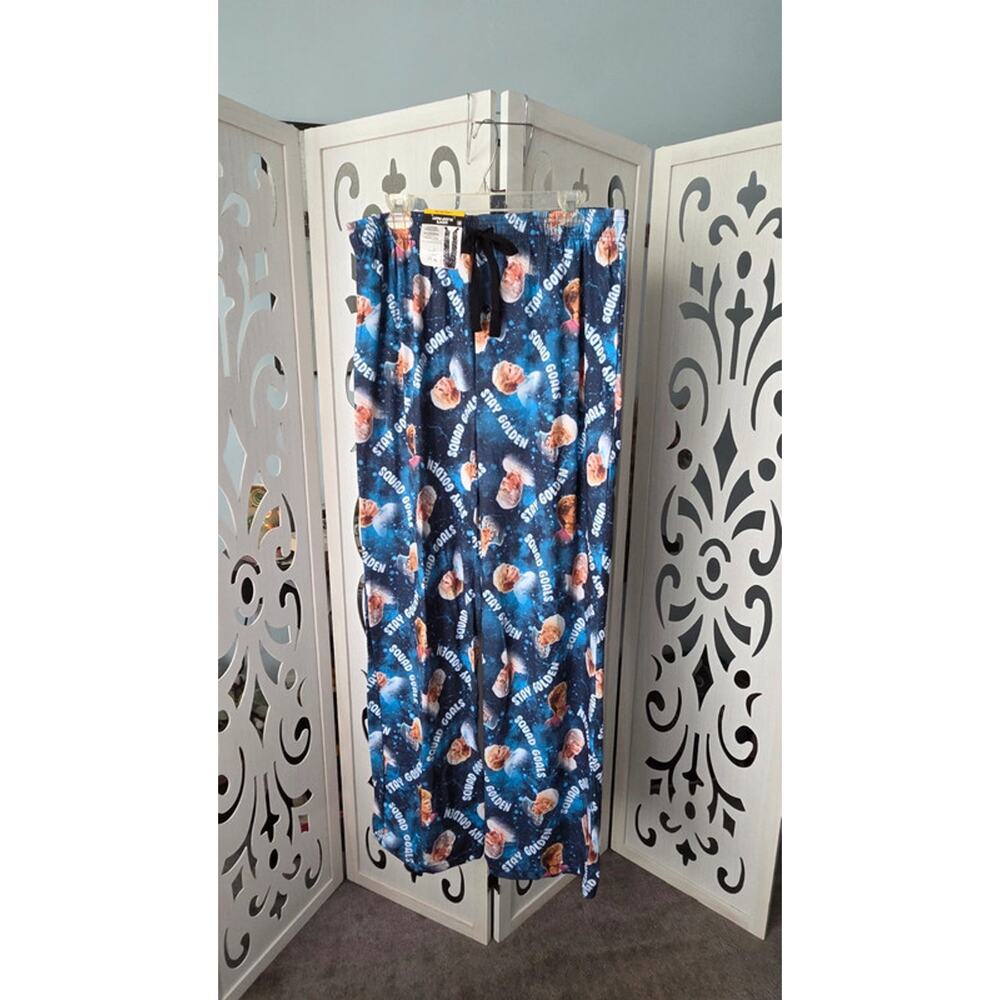 Golden Girls Sleep Pants Large NWT Squad Goals Stay Golden Pajama Lounge